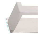 Self-Adhesive Stainless Steel Toilet Paper Holder Black Finish for Bathroom