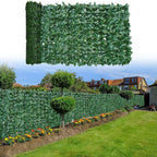 Amuixui Artificial Leaf Fence Panel Outdoor Privacy & Decorative Decor