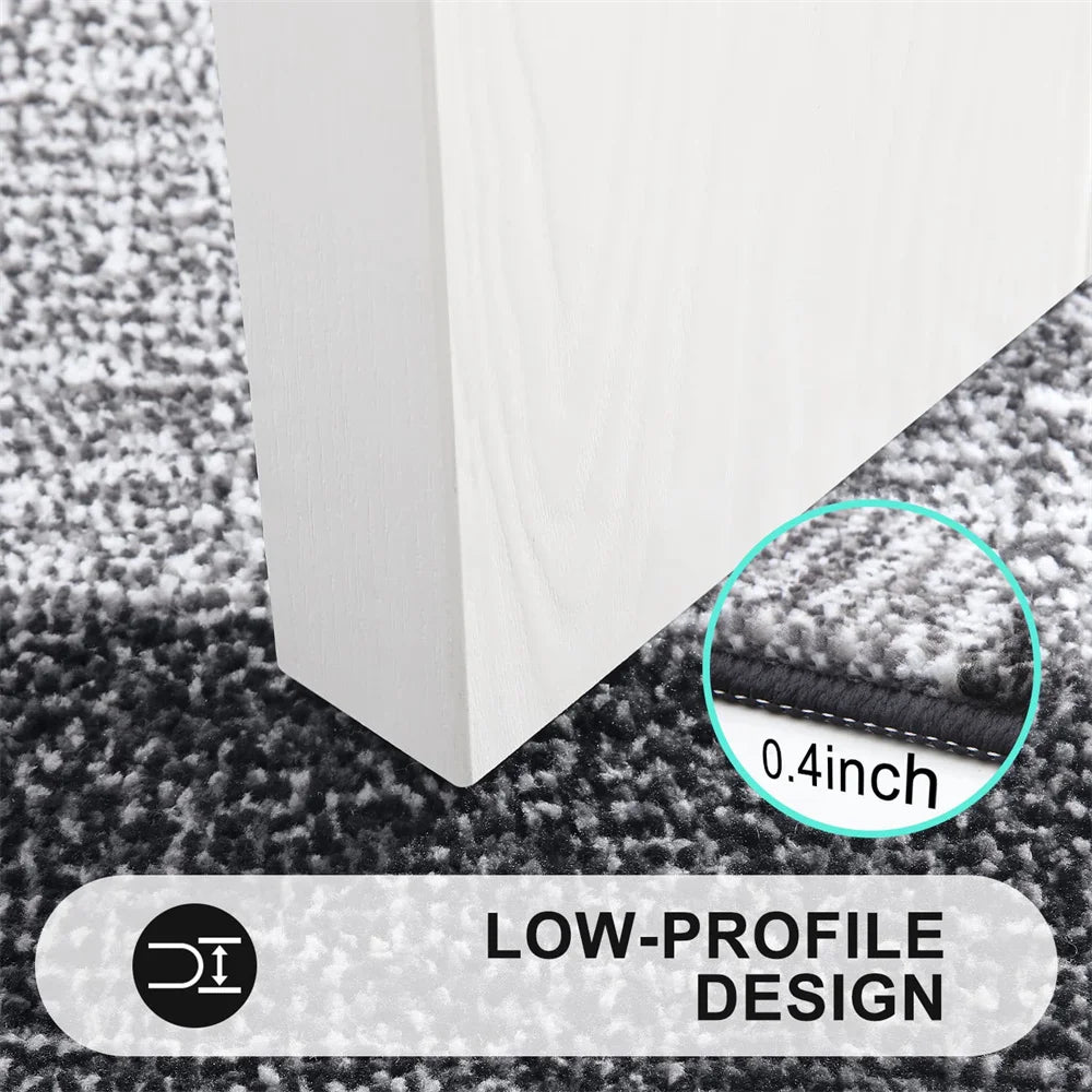 Indoor Non-Slip Entrance Door Mat Absorbent Low-Profile Welcome Rug Front Door Carpet