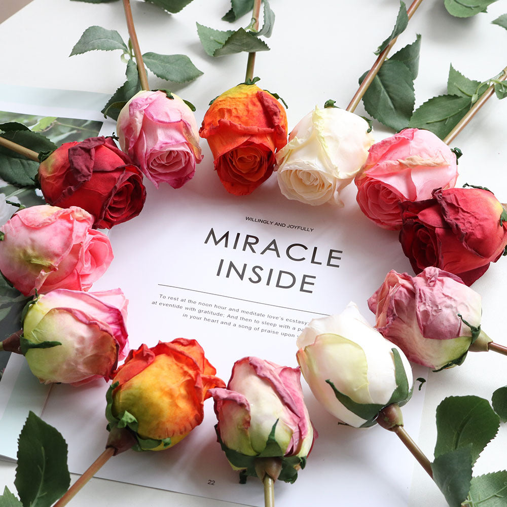 Artificial Silk Rose Flower Indoor Bridal Shower & Event Decoration