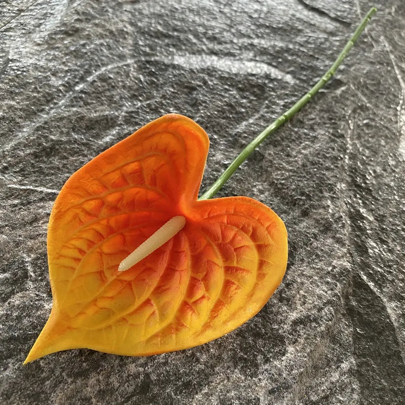 3D Printing Anthurium Artificial Flower – Wedding & Home Decor, 33cm Faux Palm