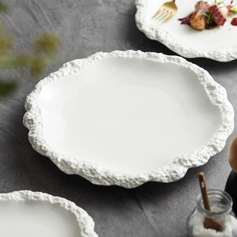 Round Wooden Tray – Natural Wood Design