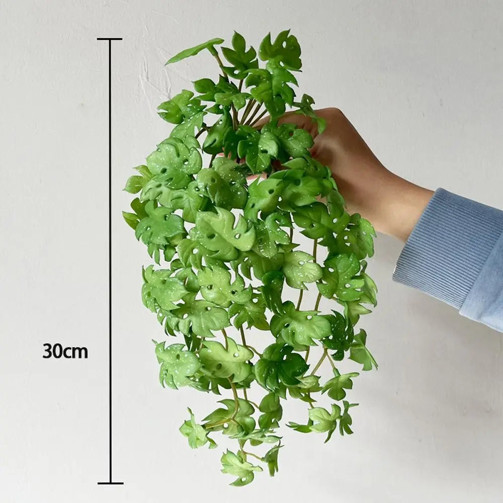 Artificial Mini Copper Coin Grass Plant for Decor