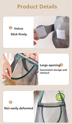 Reusable Kitchen Hanging Mesh Bag – Ventilated Fruit & Vegetable Storage Net for Ginger, Garlic, Potatoes, Onions