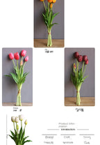 40cm Five-Headed Artificial Tulip Bouquet – Nordic Style