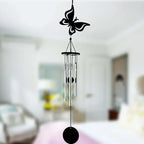 Personalized Metal Hollow Handicraft Pendant for Home Use Creative Multi Tube Music Wind Chime Decoration Holiday Surprise Gifts