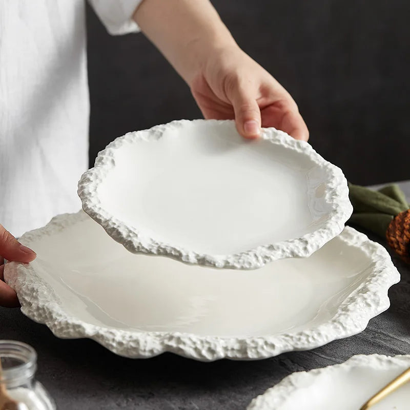 Round Wooden Tray – Natural Wood Design