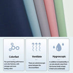 Memory Foam Seat Cushion Knit Cover Polyester Cotton 40x40/45x45 cm