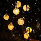 Solar LED Ball String Lights 5M IP65 Waterproof Holiday Decor