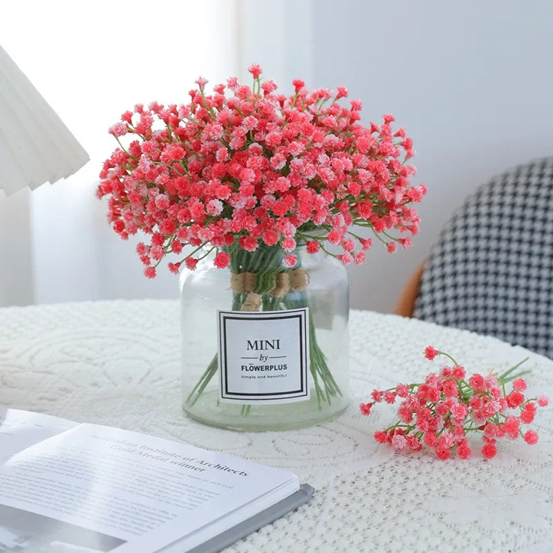 Artificial Silk Gypsophila Flower Indoor Bridal Shower & Event Decor
