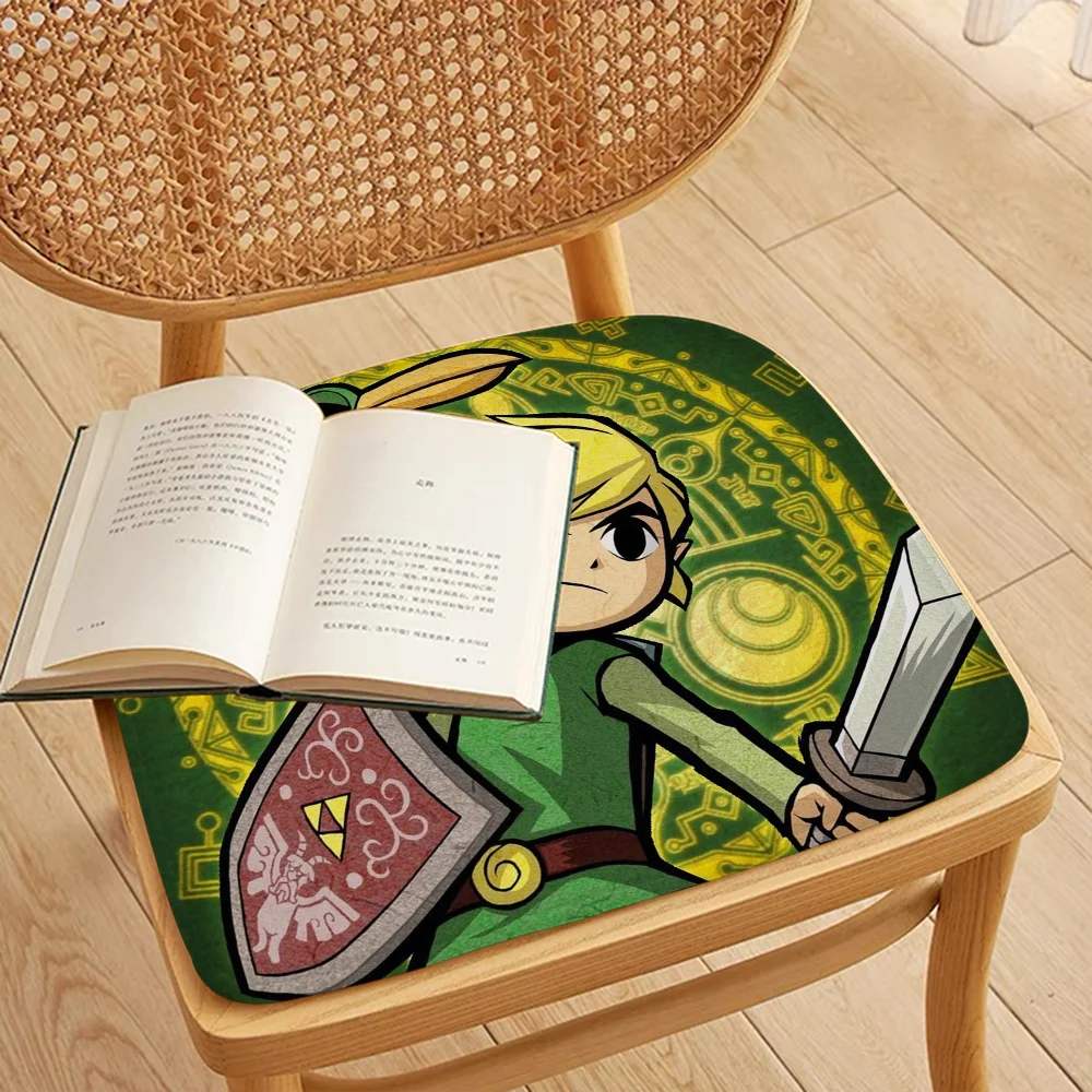 Anime Printed Seat Cushion Soft Flannel Sponge for Home & Office