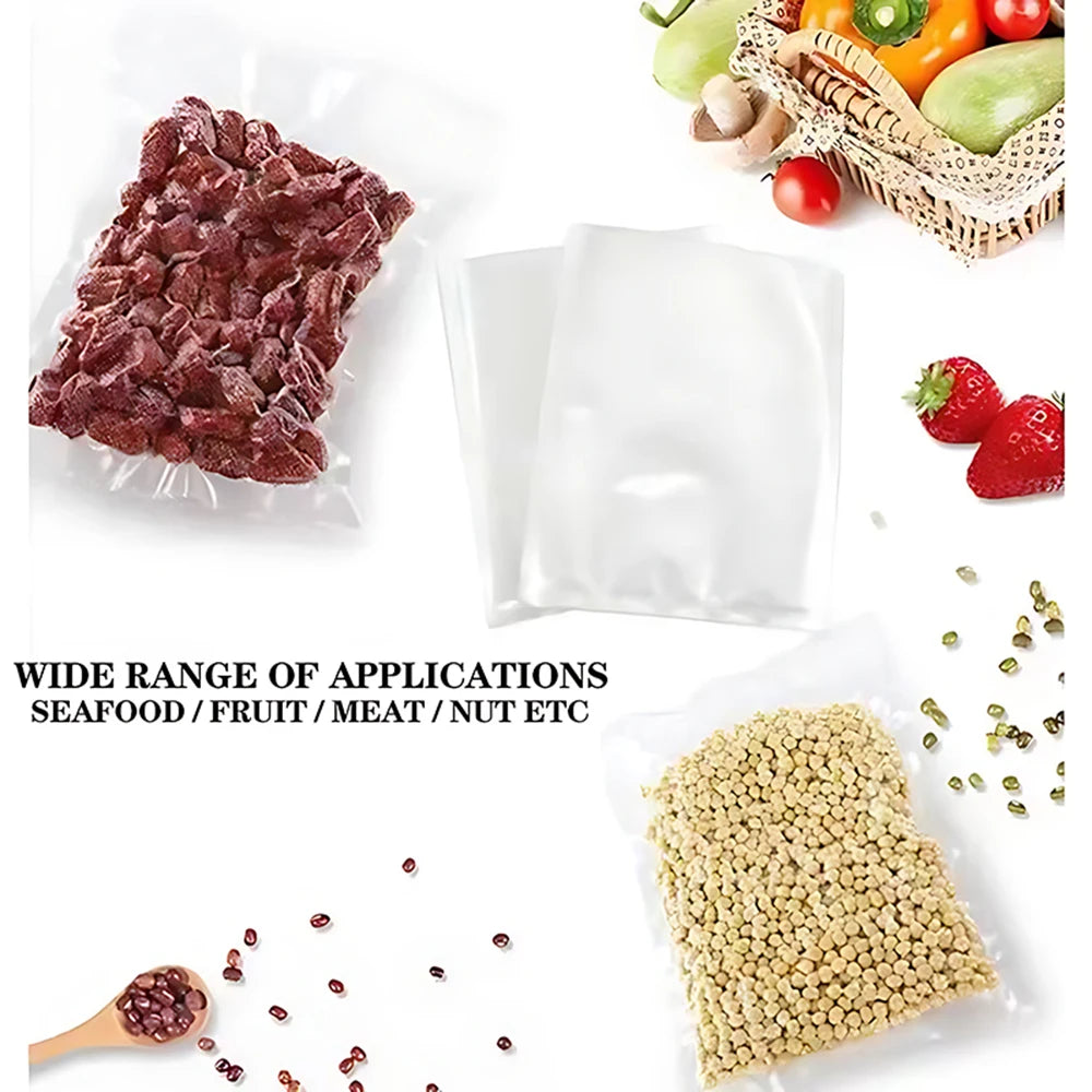 BPA-Free Vacuum Sealer Bags – Heavy Duty Food Storage (190μm)