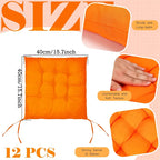 Memory Cotton Seat Cushion Rectangle Polyester Nonwoven Dining Chair