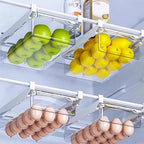 Refrigerator Drawer Storage Box – Transparent Food Organizer