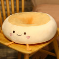 Round Anime Polka Dot Seat Cushion – Memory Foam Comfort for Adults