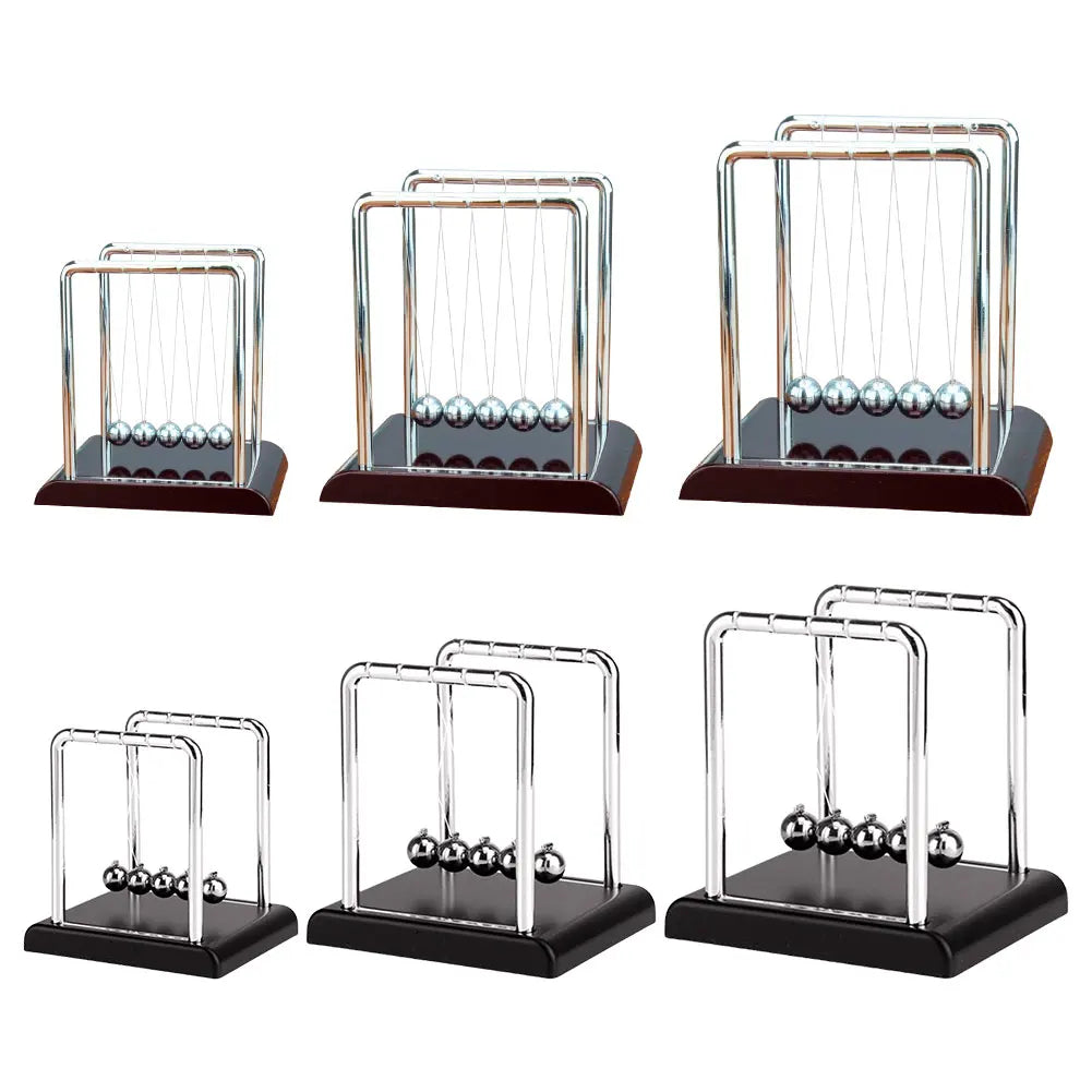 Newton Cradle Balance Steel Balls Physics Pendulum Desk Toy Stress Relief