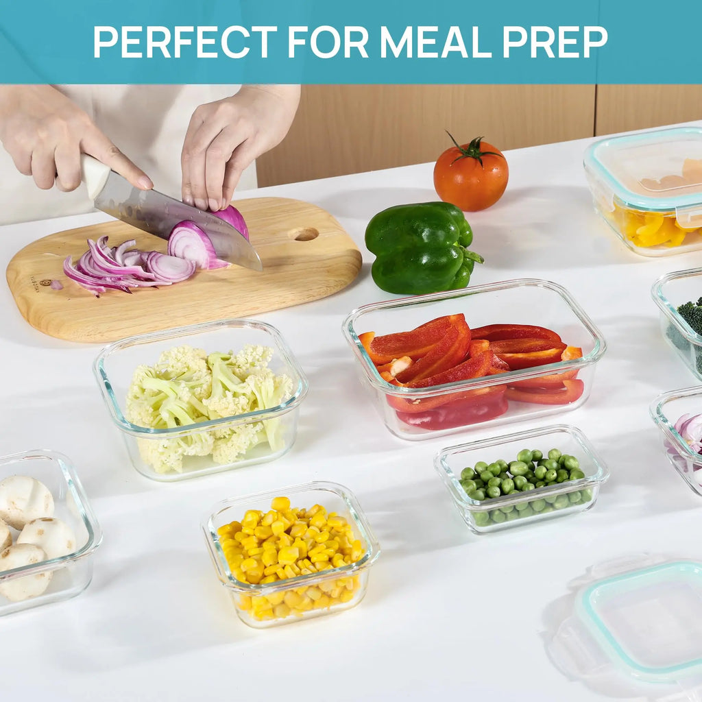 High Borosilicate Glass Lunch Box – Airtight, Reusable, Food-Grade, Eco-Friendly Bento Container