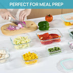 High Borosilicate Glass Lunch Box – Airtight, Reusable, Food-Grade, Eco-Friendly Bento Container