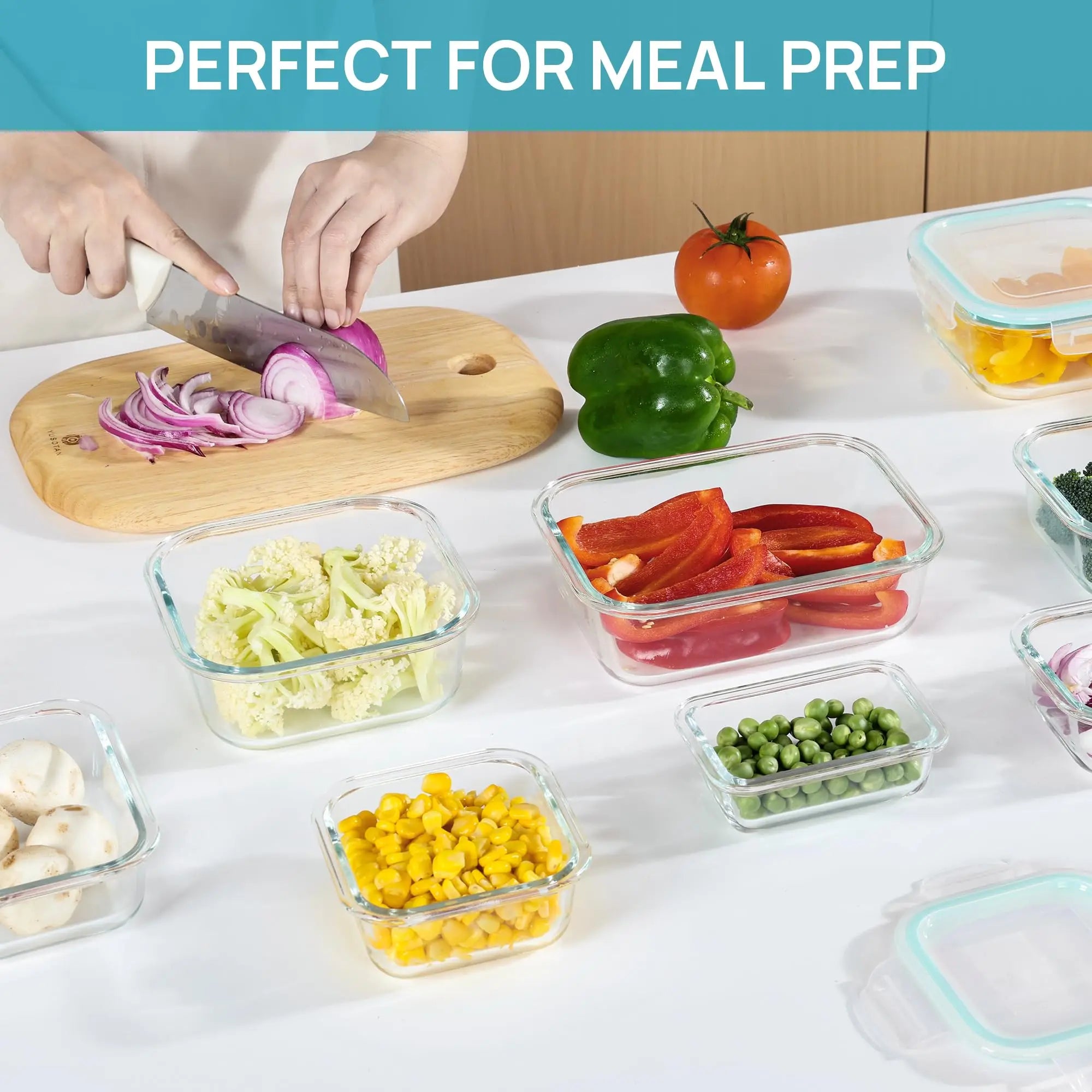 High Borosilicate Glass Lunch Box – Airtight, Reusable, Food-Grade, Eco-Friendly Bento Container
