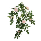 66cm Artificial Silk Rose Vine Indoor Wedding & Party Decor