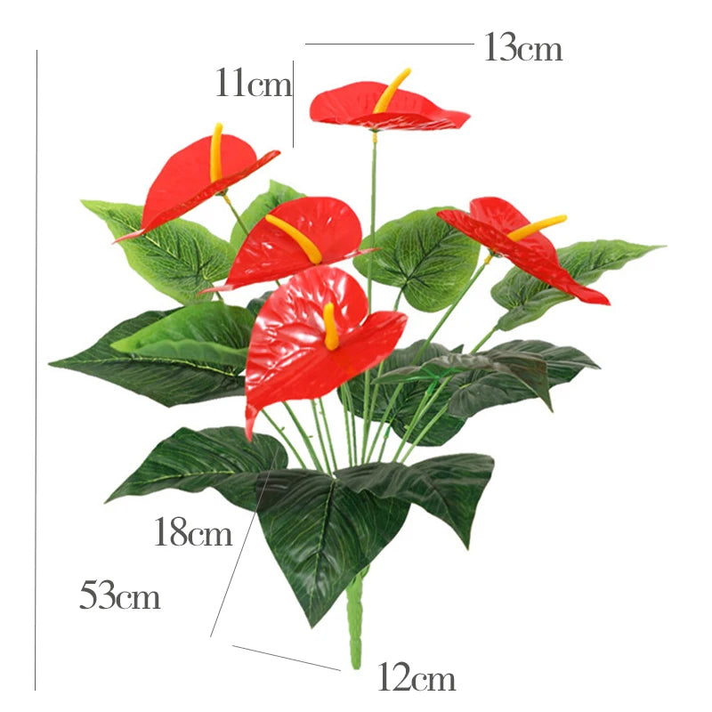 53cm Artificial Monstera Tree for Home & Garden