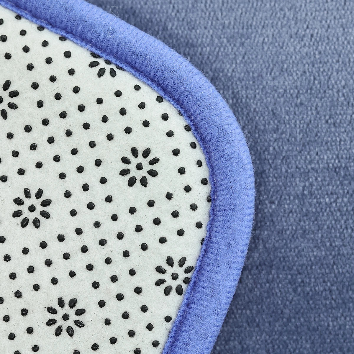 Three-Piece Bathroom Mat Set Non-Slip Microfiber Absorbent Floor Rugs Soft and Comfortable