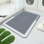 Diatomaceous Mud Bathroom Mat Anti-Slip Absorbent Quick-Dry Floor Rug Door Mat
