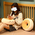 Round Anime Polka Dot Seat Cushion – Memory Foam Comfort for Adults
