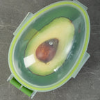 Avocado Preservation Box with Silicone Sealing Ring – Modern Style, Food Storage