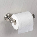 Stainless Steel Wall Mount Toilet Paper Holder Bathroom Kitchen Tissue Roll Hanger Storage Rack