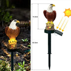 Solar LED Lawn Light 5m IP55 Waterproof Warm White Outdoor Decor
