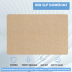 50x80cm Non-Slip Shower Mat – Drainable & Washable Bath Mat