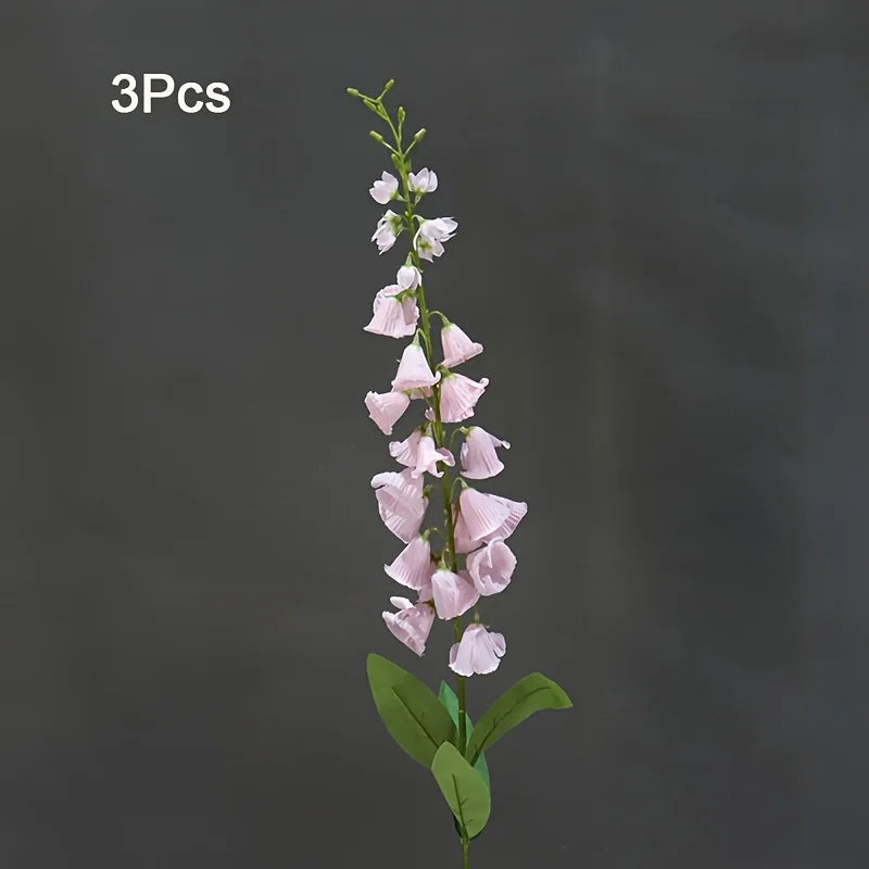 Silk White Lily of the Valley Flower Branch