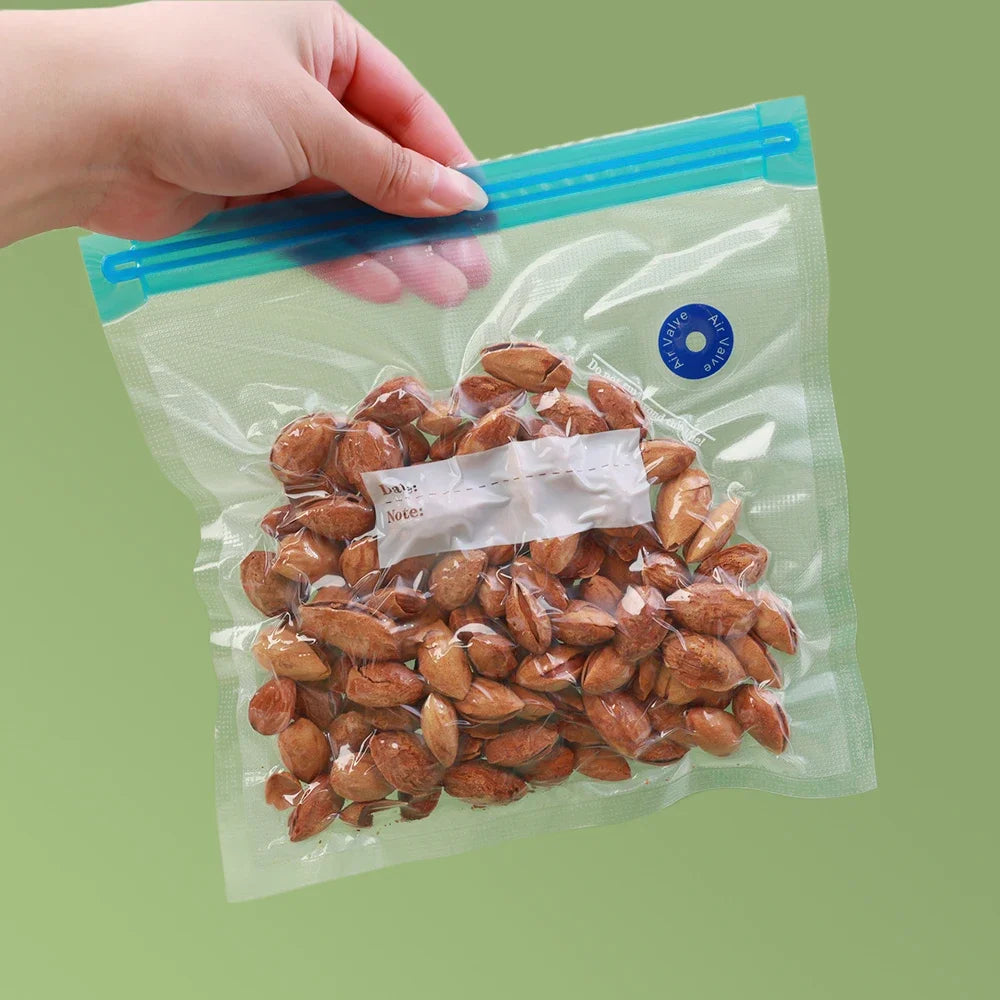 Vacuum Sealer Bags – PA+PE Food Compression Storage Bags for Freezer, Meat, Seafood, Fruits & Vegetables, Sous Vide, Fresh-Keeping Saver
