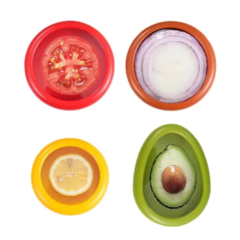 Pastoral Style Food Storage Crisper – Reusable Fresh-Keep Lids