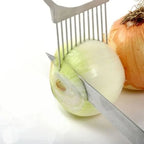 Stainless Steel Onion Holder – Vegetable & Tomato Slicer