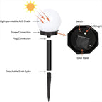 Solar LED Pathway Ball Lights 5M IP65 Waterproof Garden
