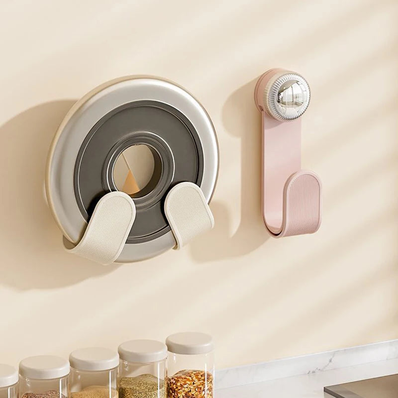 Adjustable Pot Lid Holder – Wall-Mounted, Space-Saving Organizer