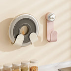 Adjustable Pot Lid Holder – Wall-Mounted, Space-Saving Organizer