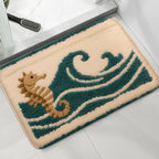 Cartoon Animal Bathroom Mat – Soft, Absorbent, Non-Slip Shower & Toilet Floor Rug for Kids
