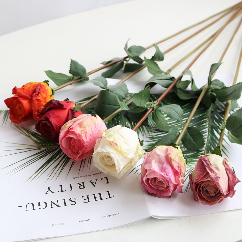 Artificial Silk Rose Flower Indoor Bridal Shower & Event Decoration
