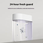 7L Smart Touchless Sensor Trash Can – Compact Waterproof Auto Bin for Bathroom & Kitchen