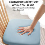 Memory Foam Seat Cushion Polyester Cotton Knit Cover 40x40/45x45 cm