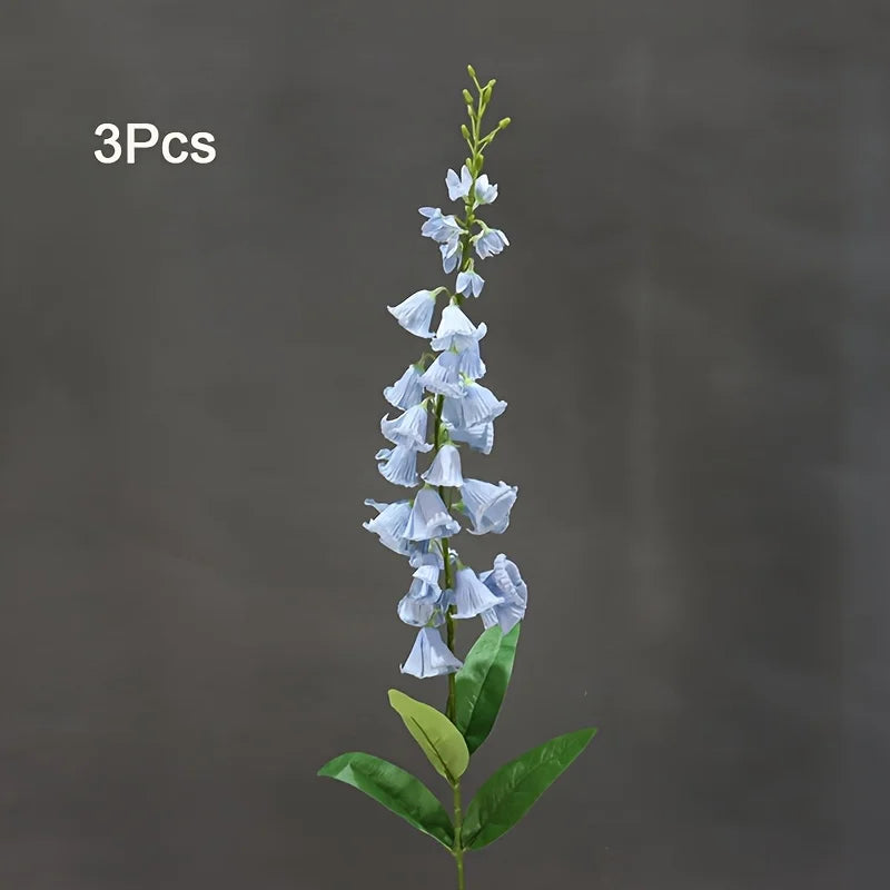 Silk White Lily of the Valley Flower Branch