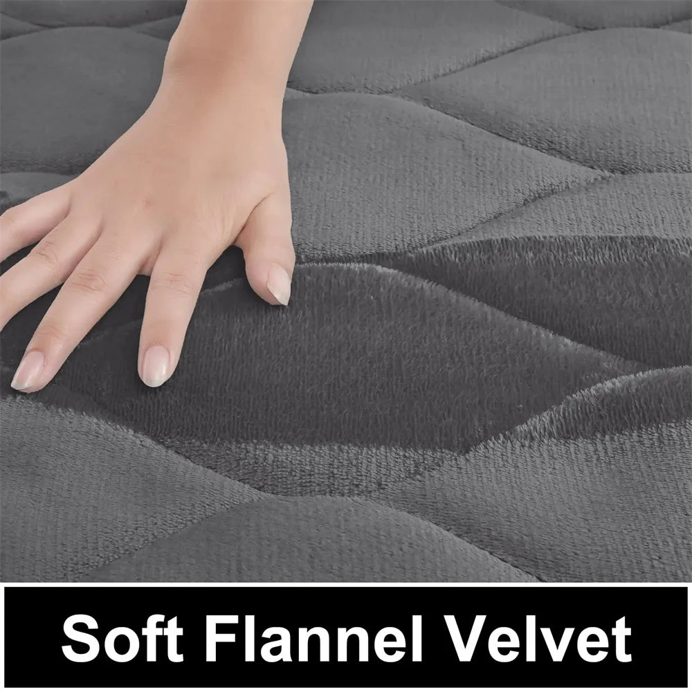 Homaxy Memory Foam Bath Mat – Soft Non-Slip Absorbent Bathroom Rug