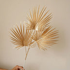 67–84cm Golden Artificial Leaf Branch Wedding & Home Decor