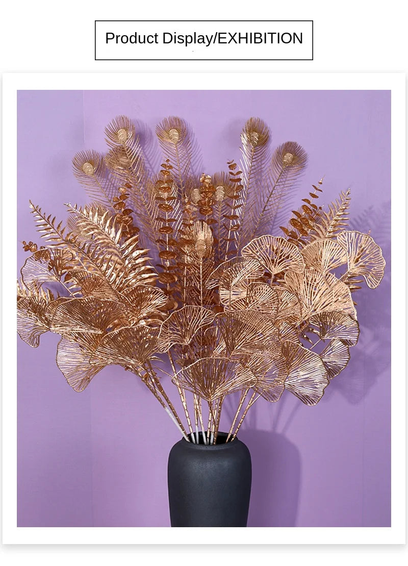Artificial Silk Eucalyptus Rose for Indoor Wedding & Home Decoration