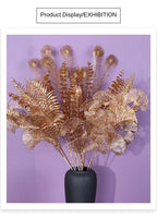 Artificial Silk Eucalyptus Rose for Indoor Wedding & Home Decoration