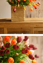 40cm Five-Headed Artificial Tulip Bouquet – Nordic Style