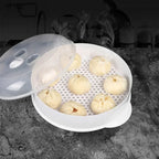 Eco-Friendly Microwave Steamer – Dumpling & Rice Cooking Container